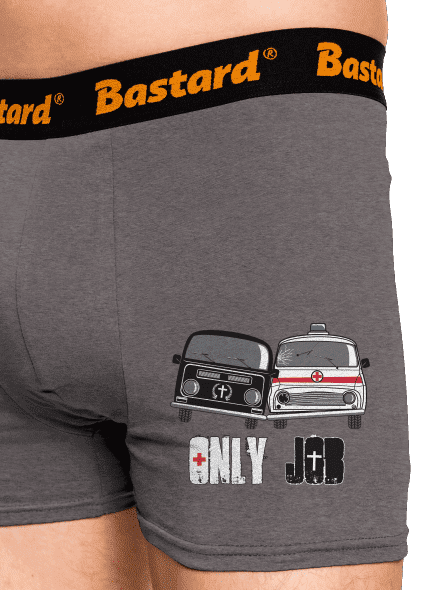 Konkurence boxerky Gray Melange