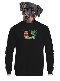 unisex mikina bez kapuce