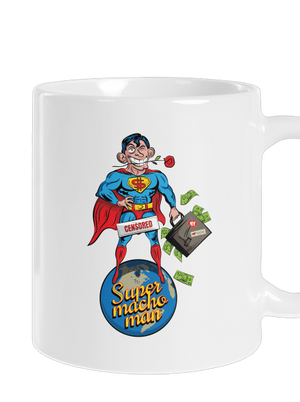 Supermachoman klasický hrnek White