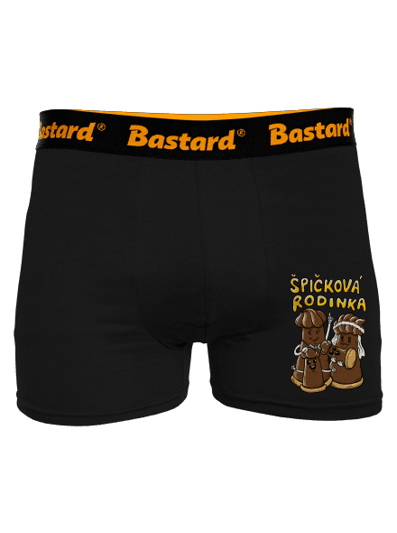 Špičková rodina II boxerky Black