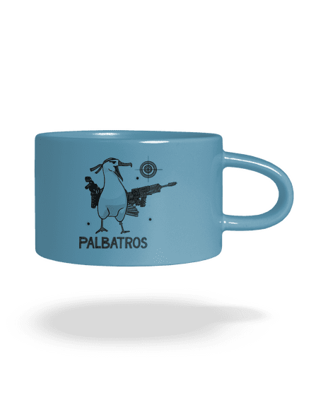 Palbatros hrnek makronka Blue Macaron