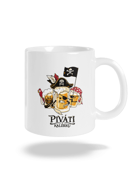 Piváti z Kalibiku klasický hrnek White