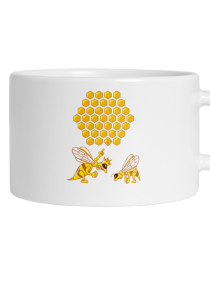 Sladká chyba hrnek makronka White