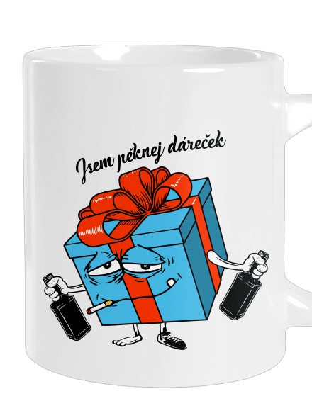 Dáreček velký hrnek White