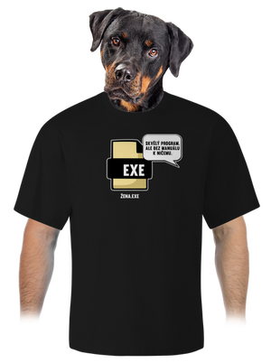 unisex tričko oversized