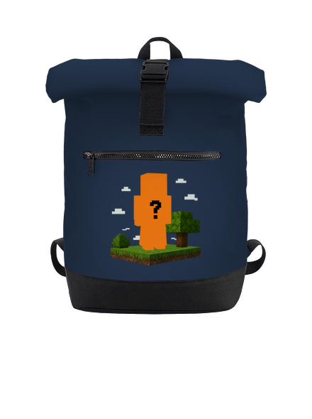 Minecraft z vlastní fotky batoh French Navy