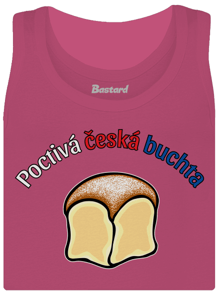 Poctivá buchta a klobása dámské tílko klasické Magenta