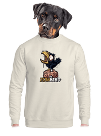 unisex mikina bez kapuce