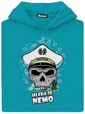 Kapitán Nemo dětská mikina klokanka Hawaiian Blue
