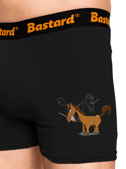 Jednorožec boxerky Black