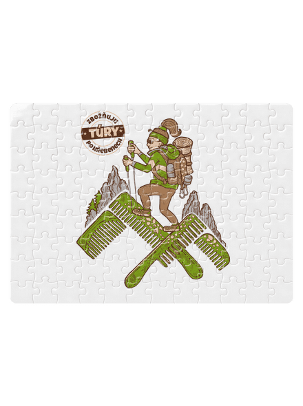Turistka puzzle White