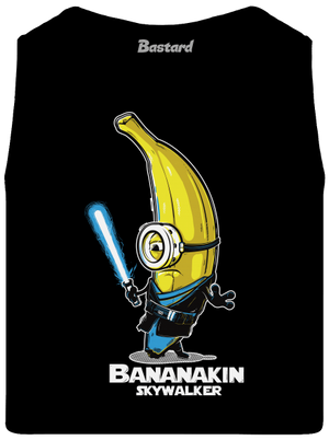 Bananakin Skywalker pánské tílko Black