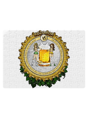 Pivní horoskop: Kozoroh puzzle White