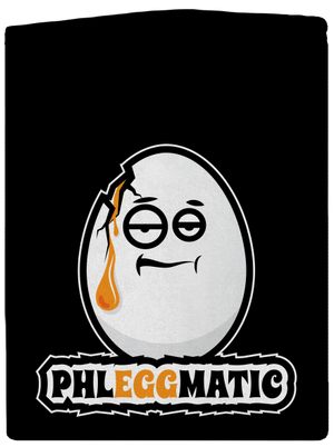 Phleggmatic pánská mikina na zip Black