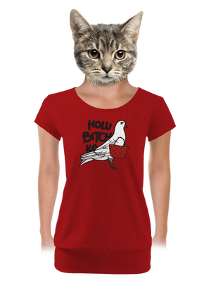 dámské tričko s lemem