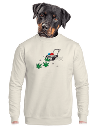 unisex mikina bez kapuce