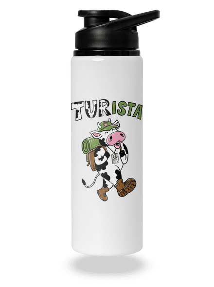 Tur na cestách lahev na vodu White