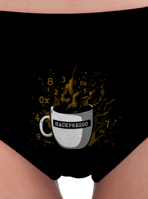 Hackpresso  dámské kalhotky Black