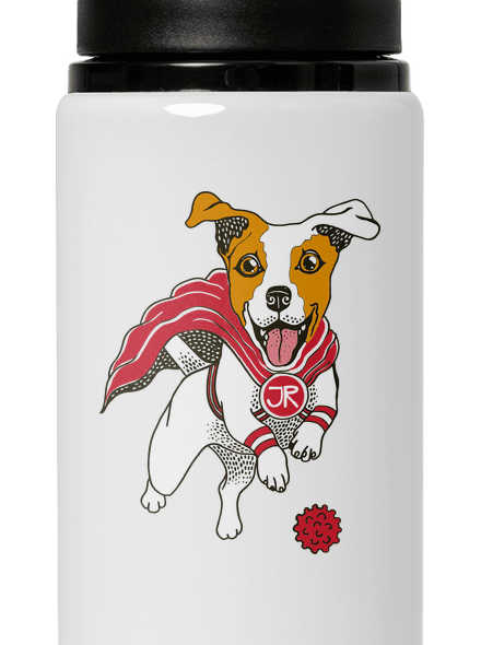 Jack Russell lahev na vodu White