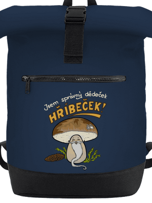 Babka a hříbeček batoh French Navy