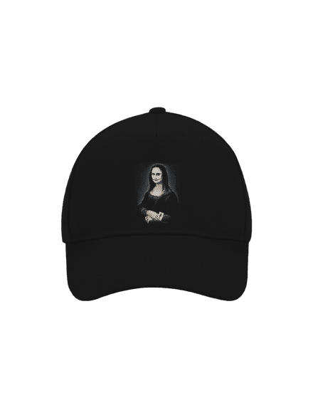 Mona Joker Lisa kšiltovka baseballka Black