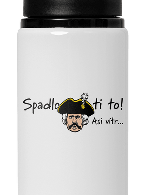 Spadlo ti to lahev na vodu White