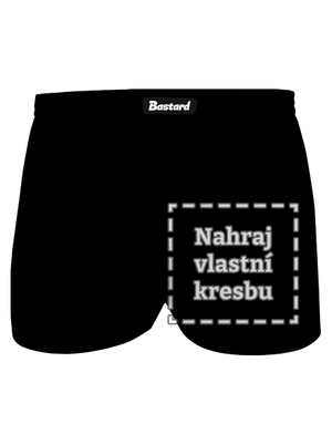 Dětské kresby - nahraj vlastní pánské trenky Black