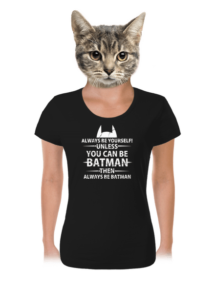 Batman dámské tričko Black