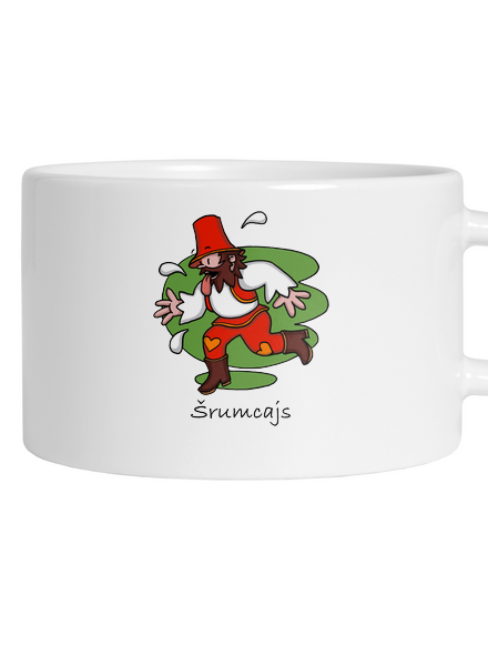 Šrumcajs hrnek makronka White