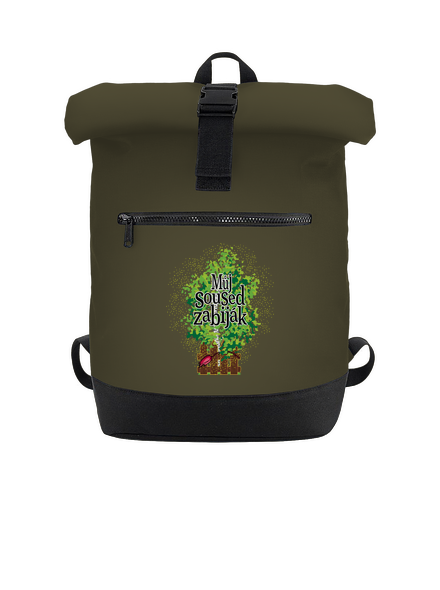 Můj soused zabiják batoh Military Green