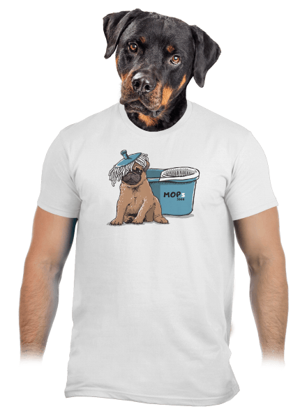 Mops pánské tričko White