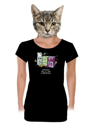 dámské tričko s lemem