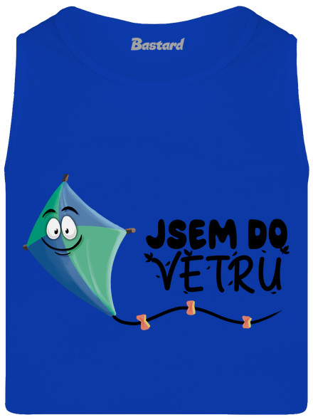 Do větru pánské tílko Royal Blue