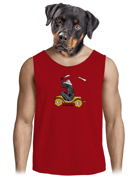 Vetřelníček pánské tílko Red