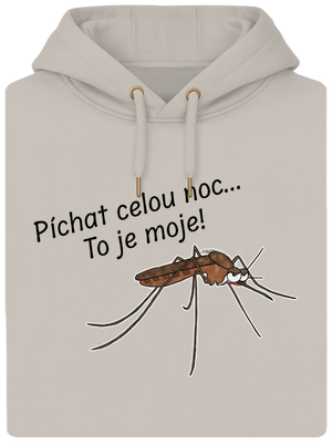 Komár s výdrží unisex mikina premium Pastel Macchiato