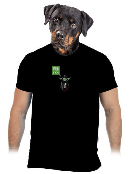Mr. Yoda: Your grandpa I am pánské tričko Black