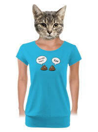 dámské tričko s lemem