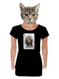 dámské tričko s lemem