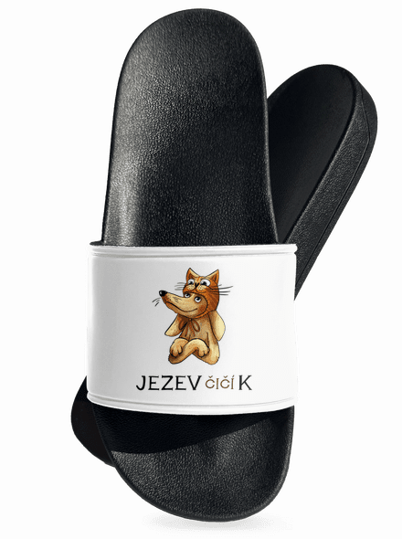Jezevčičík pantofle White