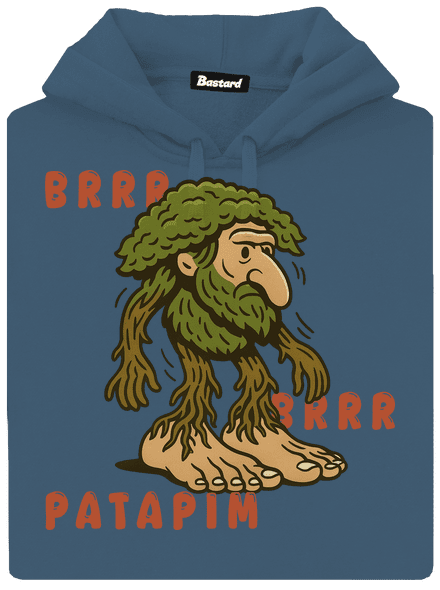 Brrr Brrr Patapim – Italian Brainrot dámská mikina klokanka Denim