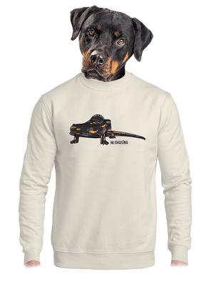 unisex mikina bez kapuce