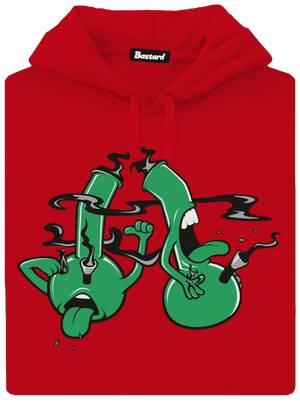 Bongo kašel pánská mikina klokanka Red