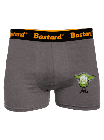 Mistr DiYoda boxerky Gray Melange