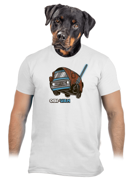 Obi-Van pánské tričko White