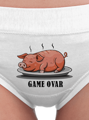 Game ovar dámské kalhotky White