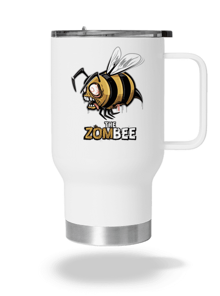 ZomBee - žlutá termohrnek White