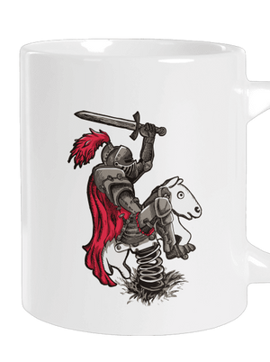 Rytíř velký hrnek White
