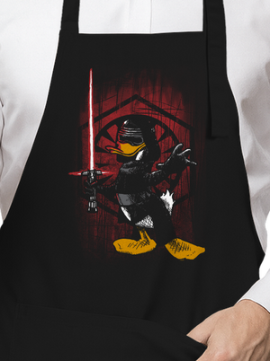 Kylo Duck zástěra Black