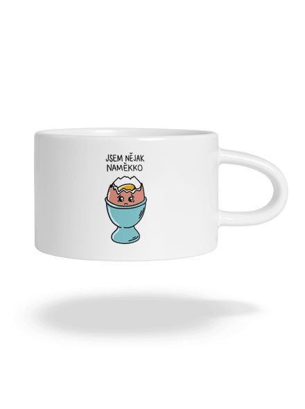 Naměkko hrnek makronka White