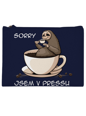 V pressu taštička French Navy